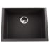 Nantucket Sinks Plymouth Collection PR2418BL - 24 Inch Undermount Single Bowl Kitchen Sink with 7 7/8 Inch Bowl Depth