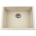 Nantucket Sinks Plymouth Collection PR2418S - 24 Inch Undermount Single Bowl Kitchen Sink with 7 7/8 Inch Bowl Depth