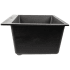Nantucket Sinks PR2522DMBL - 25 Inch Dualmount Single Bowl Granite Composite Laundry Sink