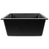 Nantucket Sinks PR2522DMBL - 25 Inch Dualmount Single Bowl Granite Composite Laundry Sink