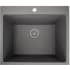 Nantucket Sinks PR2522DMTI - 25 Inch Dualmount Single Bowl Granite Composite Laundry Sink