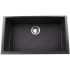 Nantucket Sinks Plymouth Collection PR3018BL - 30 Inch Undermount Single Bowl Kitchen Sink with 8 Inch Bowl Depth
