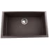 Nantucket Sinks Plymouth Collection PR3018BR - 30 Inch Undermount Single Bowl Kitchen Sink with 8 Inch Bowl Depth