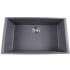 Nantucket Sinks Plymouth Collection PR3018TI - 30 Inch Undermount Single Bowl Kitchen Sink with 8 Inch Bowl Depth