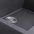 Nantucket Sinks Plymouth Collection PR3020DMBL - 30 Inch Dual Mount Granite Composite Kitchen Sink Scratch Resistant