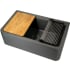 Nantucket Sinks PR3320APSTI - 33" Granite Composite Reversible Farmhouse Kitchen Sink