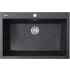 Nantucket Sinks Plymouth Collection PR3322DMBL - 33-Inch Dualmount Granite Composite Sink
