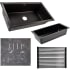 Nantucket Sinks PR3419NBLUM - Undermount Workstation Granite Composite