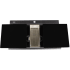 Nantucket Sinks Plymouth Collection PR3420PSBL - 34 Inch Top Mount Double Bowl Kitchen Sink with 8 3/4 Inch Bowl Depth