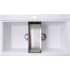 Nantucket Sinks Plymouth Collection PR3420PSW - 34 Inch Top Mount Double Bowl Kitchen Sink with Colander