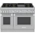Thermador Pro Harmony PRD486WDHU - Thermador Professional PRD486WDHU 48-Inch Standard Depth Dual Fuel Range