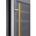 Zephyr PRESRV PRHANC102 - Contemporary Handle for Outdoor Beverage Center/Wine Cooler in Brushed Gold