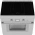 Thermador Pro Harmony Professional Series PRI36LBHU - 36 Inch Freestanding Professional Induction Smart Range with 5 Elements in Angled View