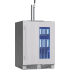 Zephyr PRESRV PRKB24C01AG - Presrv 24 Inch Freestanding Kegerator &amp; Beverage Cooler with Single, Double or Triple Tap Options (Sold Separately)
