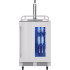 Zephyr PRESRV PRKB24C01AG - Presrv 24 Inch Freestanding Kegerator &amp; Beverage Cooler (Tap Kit &amp; Optional Casters Sold Separately)