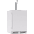 Zephyr PRESRV PRKB24C01ASOD - 24 Inch Freestanding/Built-In Outdoor Kegerator &amp; Beverage Cooler with Single, Double or Triple Tap Options (Sold Separately)