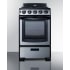 Summit PRO201SS - 20 Inch Freestanding Gas Range