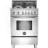 Bertazzoni Professional Series PRO244GASXLP - 24" 4-Burner, Gas Oven