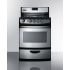 Summit PRO246SS - The 24-inch size is great for tight spaces, and the stainless steel finish will look great anywhere.