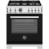 Bertazzoni Professional Series PRO304BFEPNETLP - 30 Inch Freestanding Dual Fuel Range in Front View