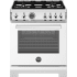Bertazzoni Professional Series PRO304BFGMBITLP - 30 Inch Freestanding Counter Depth Gas Range