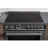 Bertazzoni Professional Series PRO304IFEPCAT - 30 Inch Freestanding Induction Range with 4 Elements in Cooktop View