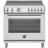 Bertazzoni Professional Series PRO365INMXV - 36 Inch Freestanding Induction Range in Front View