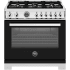 Bertazzoni Professional Series PRO366BCFEPNETLP - 36 Inch Freestanding Dual Fuel Range in Front View