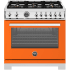 Bertazzoni Professional Series PRO366BCFGMARTLP - 36 Inch Freestanding Gas Range in Front View