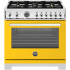 Bertazzoni Professional Series PRO366BCFGMGITLP - 36 Inch Freestanding Gas Range in Front View