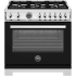 Bertazzoni Professional Series PRO366BCFGMNETLP - 36 Inch Freestanding Gas Range in Front View