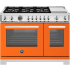 Bertazzoni Professional Series PRO486BTFEPARTLP - 48 Inch Freestanding Dual Fuel Range in Front View