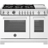 Bertazzoni Professional Series PRO486BTFEPBITLP - 48 Inch Freestanding Dual Fuel Range in Front View