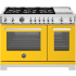 Bertazzoni Professional Series PRO486BTFEPGITLP - 48 Inch Freestanding Dual Fuel Range in Front View
