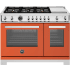 Bertazzoni Professional Series PRO486BTFGMART - 48 Inch Freestanding Gas Range in Front View