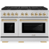 ZLINE SGRZ48G - 48 Inch Freestanding Paramount Gas Range with 8 Sealed Burners