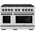 ZLINE SGRZ48MB - 48 Inch Freestanding Paramount Gas Range with 8 Sealed Burners