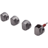 Wolf 9066980 - brushed gray knobs