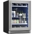 Zephyr PRESRV PRPB24C01CG - 24 Inch Freestanding/Built-In Undercounter Beverage Center in Used View (Shown with Quarter-Shelf Retracted)
