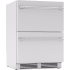 Zephyr PRESRV PRRD24C2ASOD - 24 Inch Built-In Outdoor Dual Zone Refrigerator Drawers in Angled View
