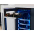 Zephyr PRESRV PRW15C01CG - 15 Inch Freestanding/Built-In Single Zone Wine Cooler in Full Extension Wood Rack View