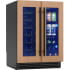 Zephyr PRESRV™ PRWB24C32CPG - 24 Inch Panel Ready Freestanding/Built-In Undercounter French Door Dual Zone Wine &amp; Beverage Cooler