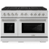 ZLINE Autograph Edition PSGRZ48KPN - 48 Inch Freestanding Gas Range