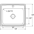 Elkay Pacemaker Collection PSR19183 - Product Drawing