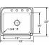 Elkay Pacemaker Collection PSR22222 - Product Drawing
