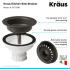 Kraus PST1BR - Kitchen Sink Strainer Features