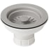 Kraus PST1GR - Kitchen Sink Strainer in Grey