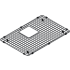 Franke Pescara Series PT2536S - Stainless Steel Bottom Sink Grid