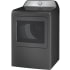 GE Profile PTD60EBPRDG - 27 Inch Electric Dryer 3/4 View
