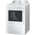 GE Profile PTD60EBSRWS - 27 Inch Electric Dryer 3/4 View